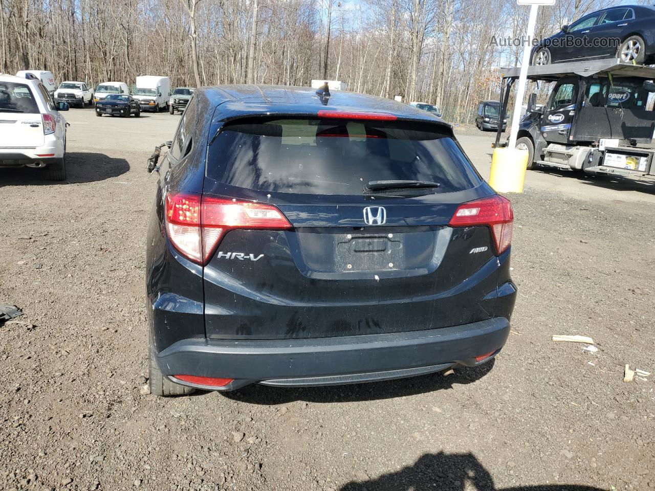 2017 Honda Hr-v Ex Black vin: 3CZRU6H52HM715007