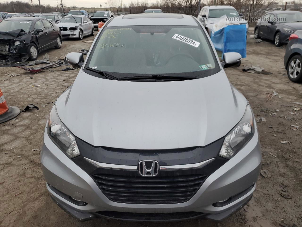 2017 Honda Hr-v Ex Silver vin: 3CZRU6H52HM723852