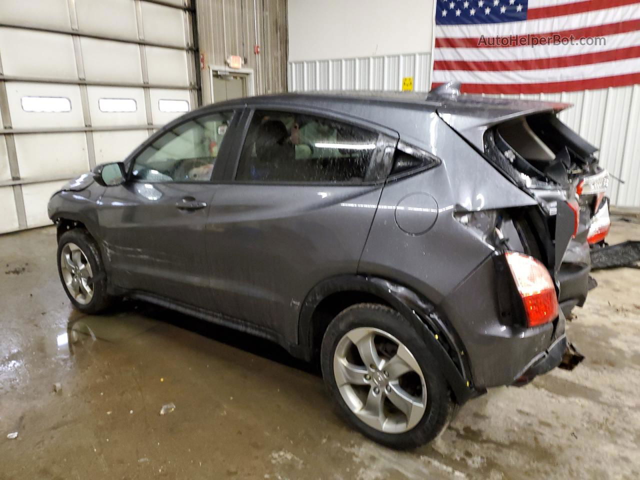 2017 Honda Hr-v Ex Gray vin: 3CZRU6H52HM727769