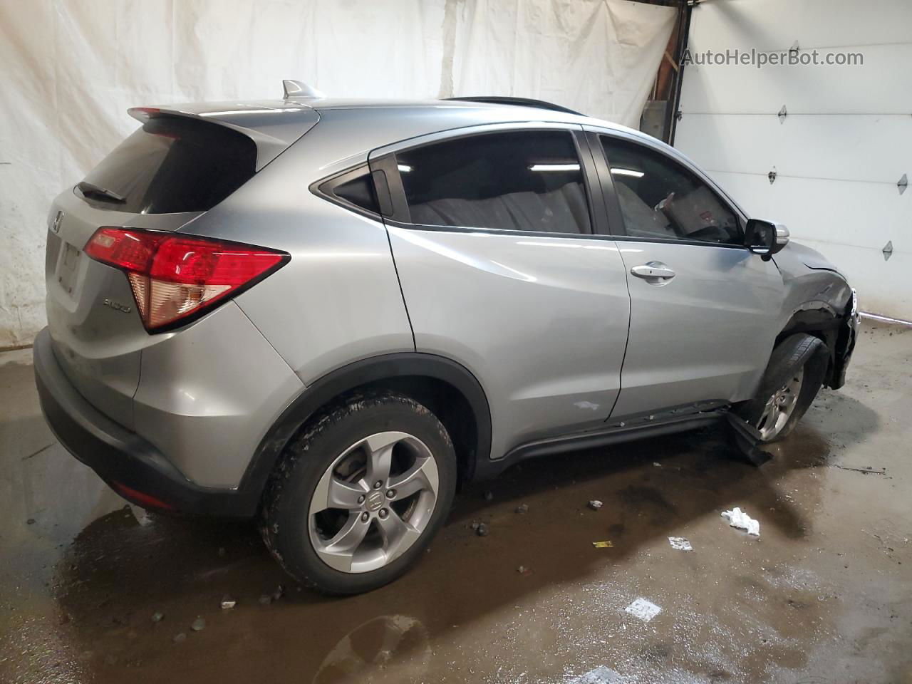 2017 Honda Hr-v Ex Silver vin: 3CZRU6H52HM731689