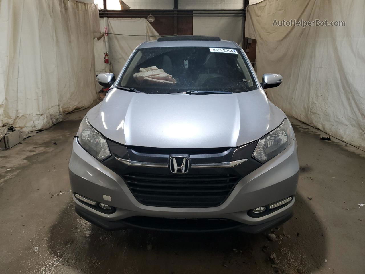 2017 Honda Hr-v Ex Серебряный vin: 3CZRU6H52HM731689