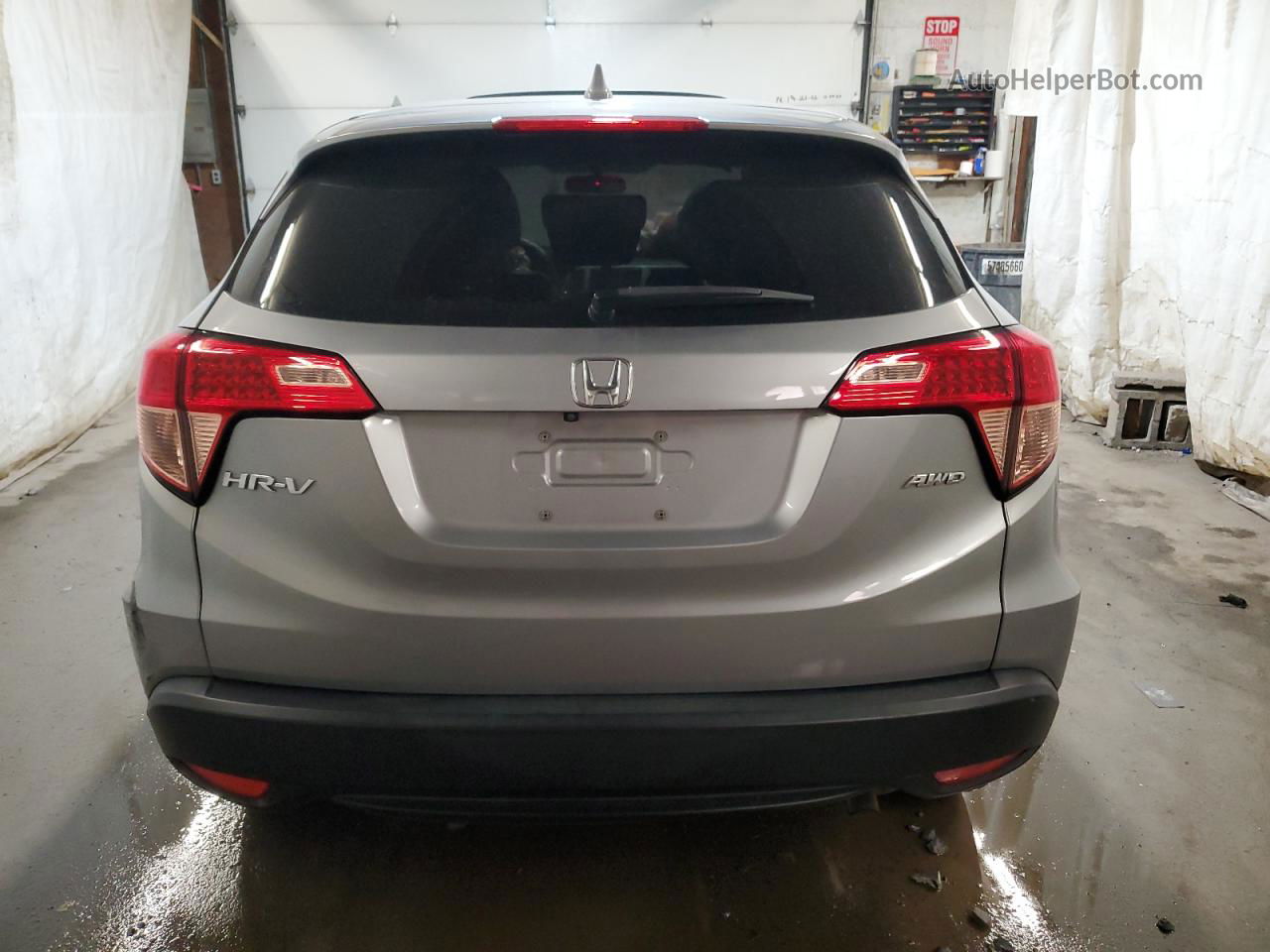 2017 Honda Hr-v Ex Silver vin: 3CZRU6H52HM731689