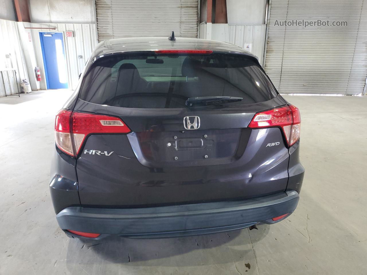 2018 Honda Hr-v Ex Черный vin: 3CZRU6H52JM718432