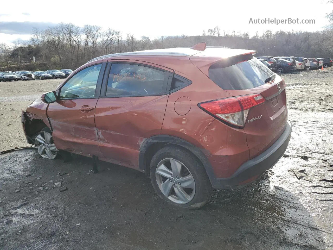 2019 Honda Hr-v Ex Оранжевый vin: 3CZRU6H52KM703639