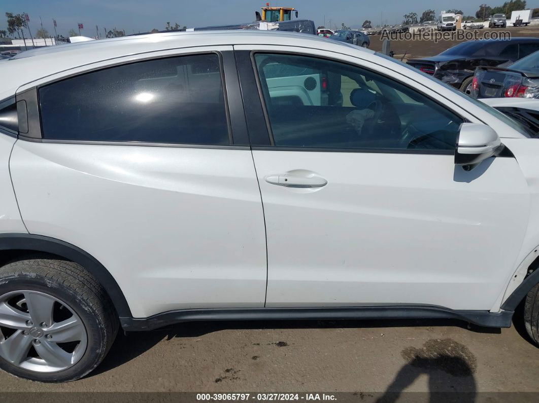 2019 Honda Hr-v Ex White vin: 3CZRU6H52KM707304