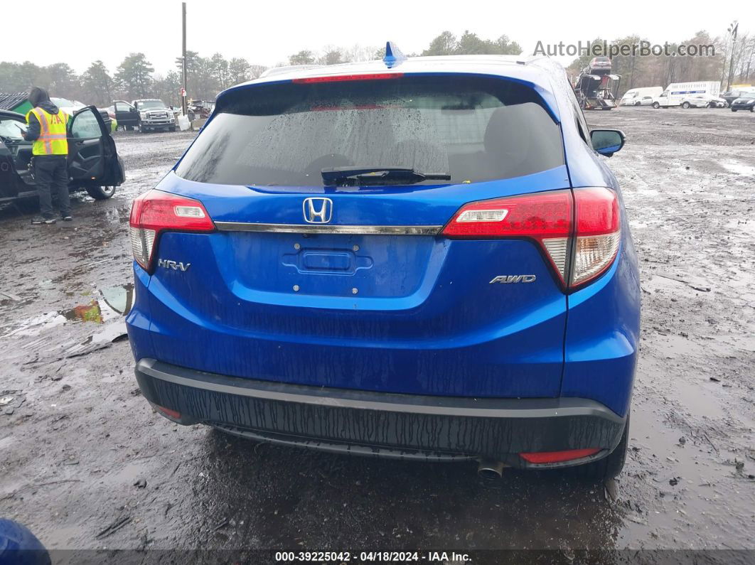 2019 Honda Hr-v Ex Blue vin: 3CZRU6H52KM725317