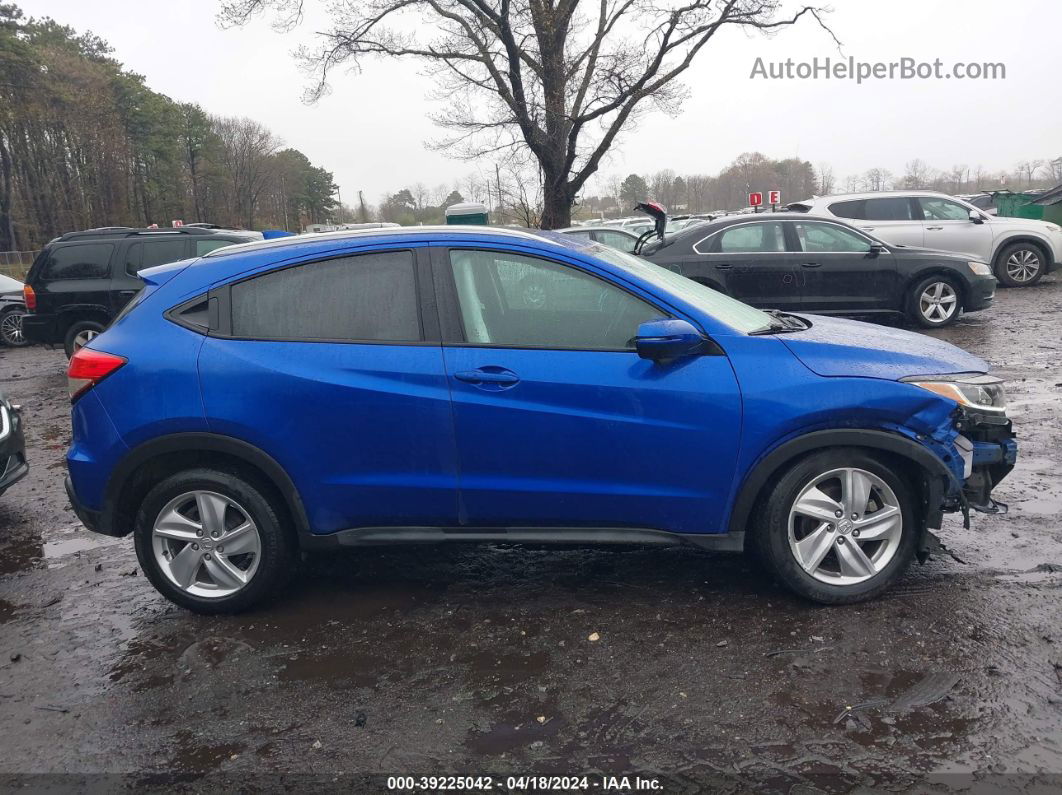 2019 Honda Hr-v Ex Синий vin: 3CZRU6H52KM725317