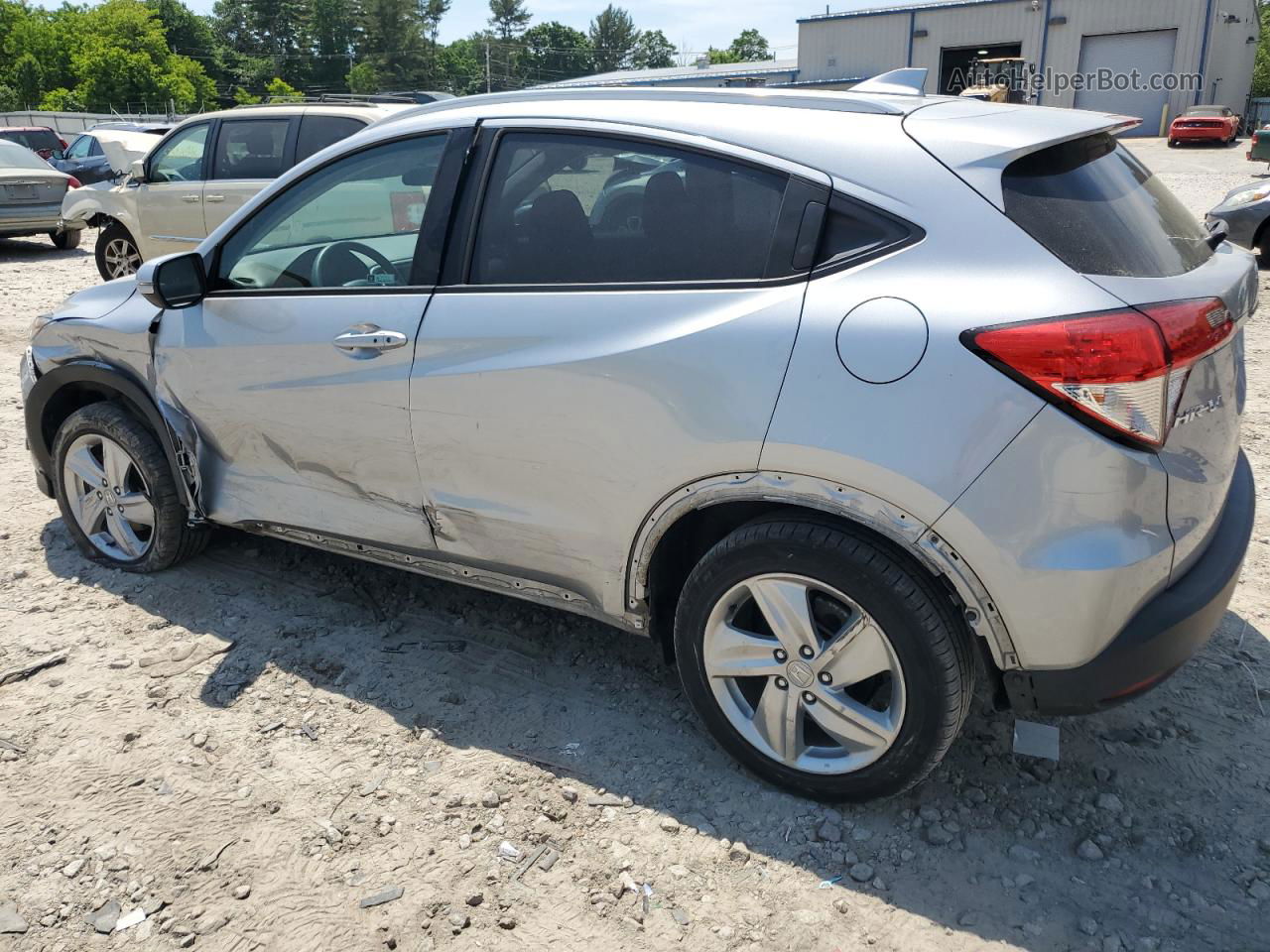 2019 Honda Hr-v Ex Silver vin: 3CZRU6H52KM730601