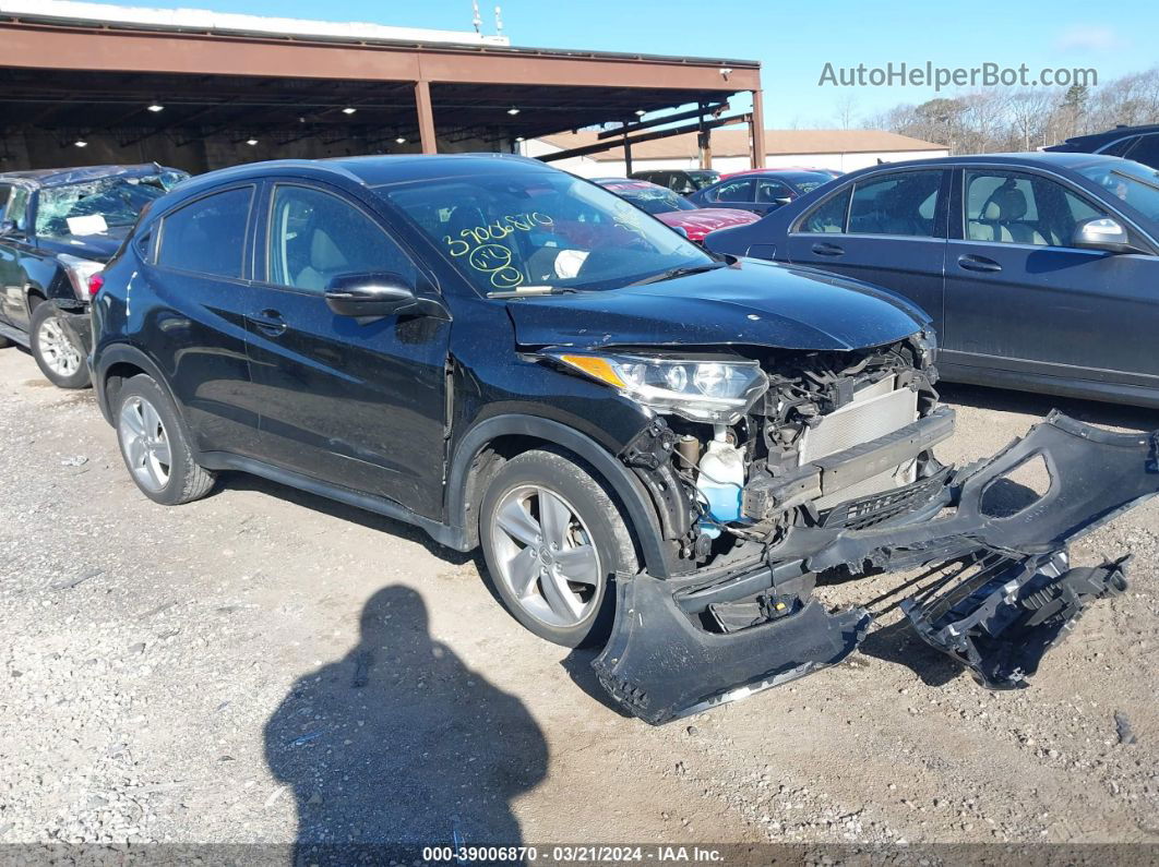 2019 Honda Hr-v Ex Black vin: 3CZRU6H52KM733630