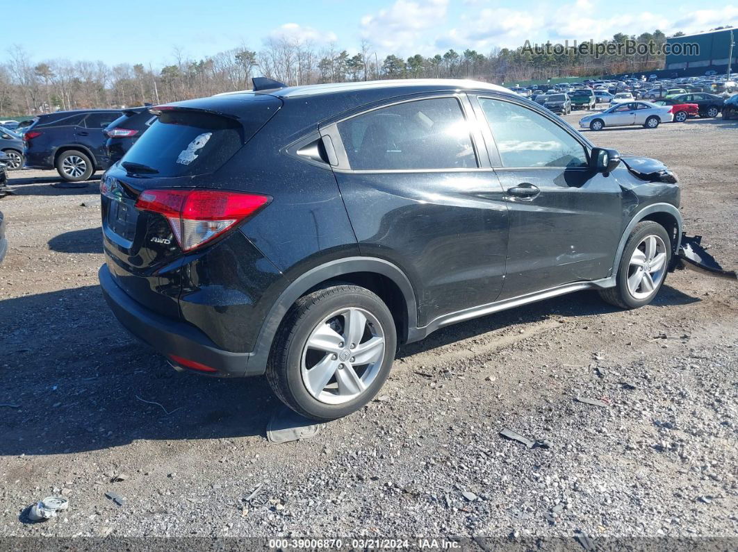 2019 Honda Hr-v Ex Black vin: 3CZRU6H52KM733630