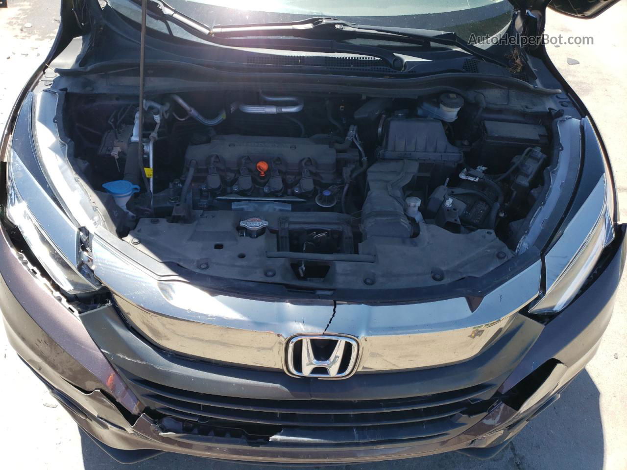 2019 Honda Hr-v Ex Brown vin: 3CZRU6H52KM737306