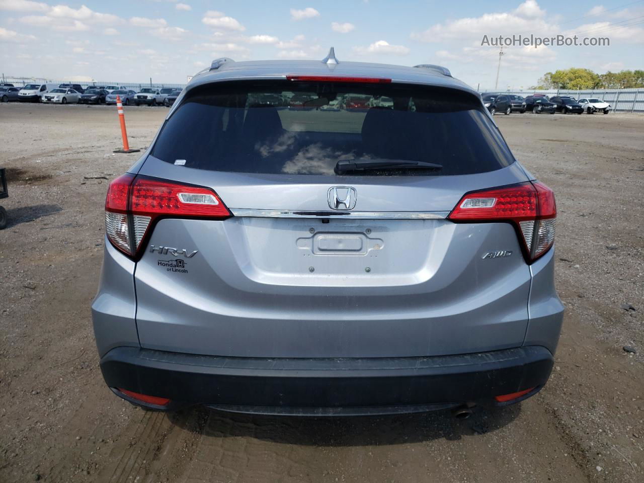 2019 Honda Hr-v Ex Silver vin: 3CZRU6H52KM739220