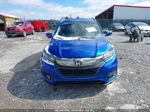 2021 Honda Hr-v Awd Ex Blue vin: 3CZRU6H52MM700761