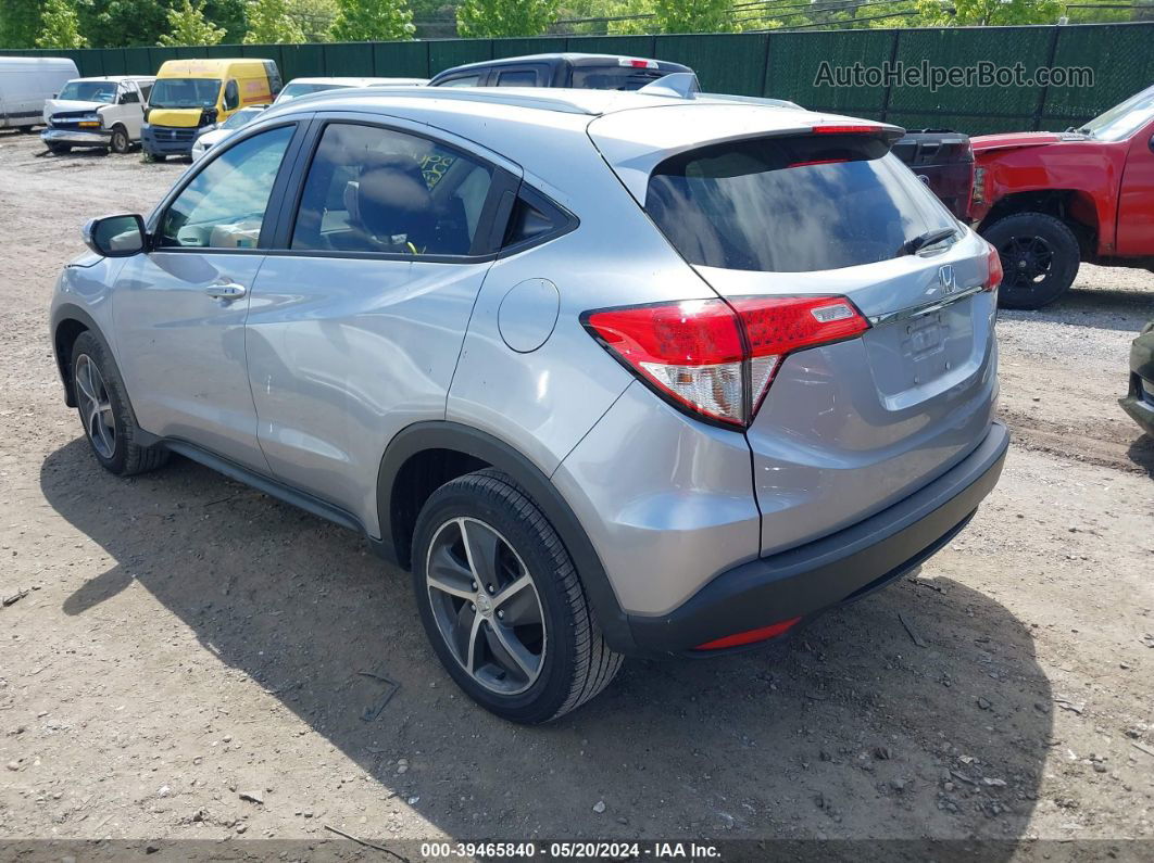 2021 Honda Hr-v Awd Ex Silver vin: 3CZRU6H52MM709606