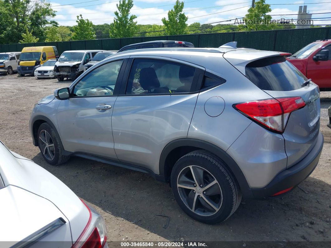 2021 Honda Hr-v Awd Ex Silver vin: 3CZRU6H52MM709606