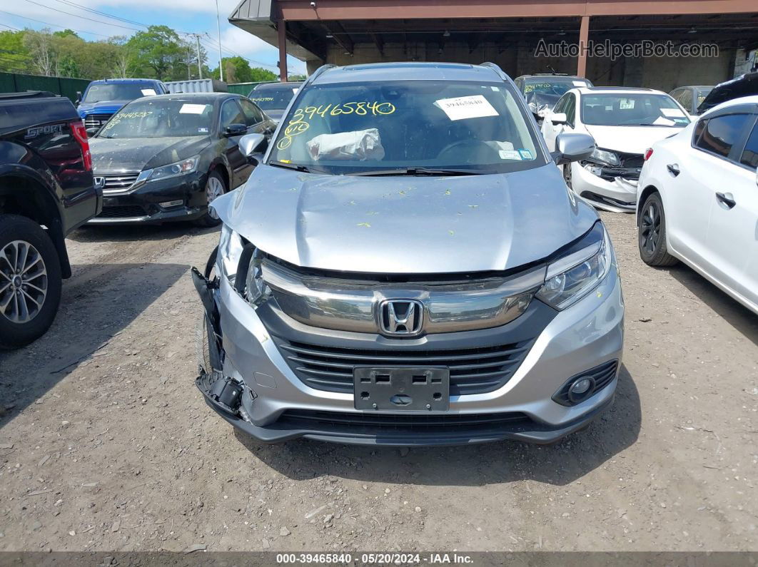 2021 Honda Hr-v Awd Ex Silver vin: 3CZRU6H52MM709606