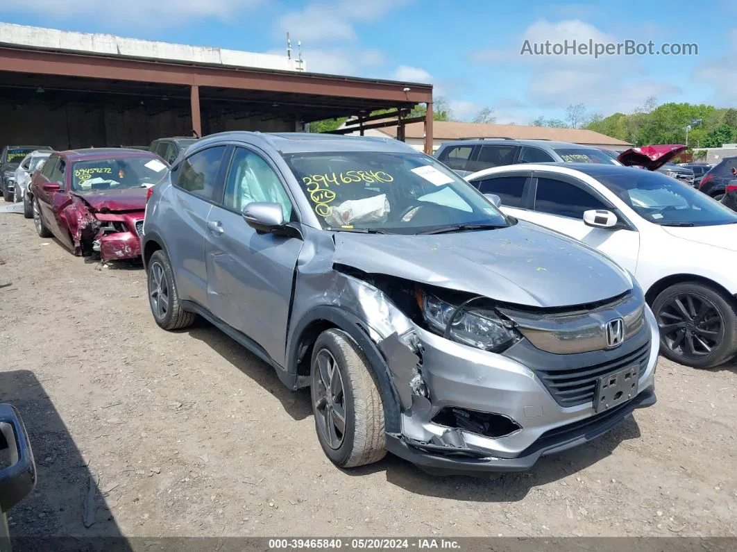 2021 Honda Hr-v Awd Ex Silver vin: 3CZRU6H52MM709606