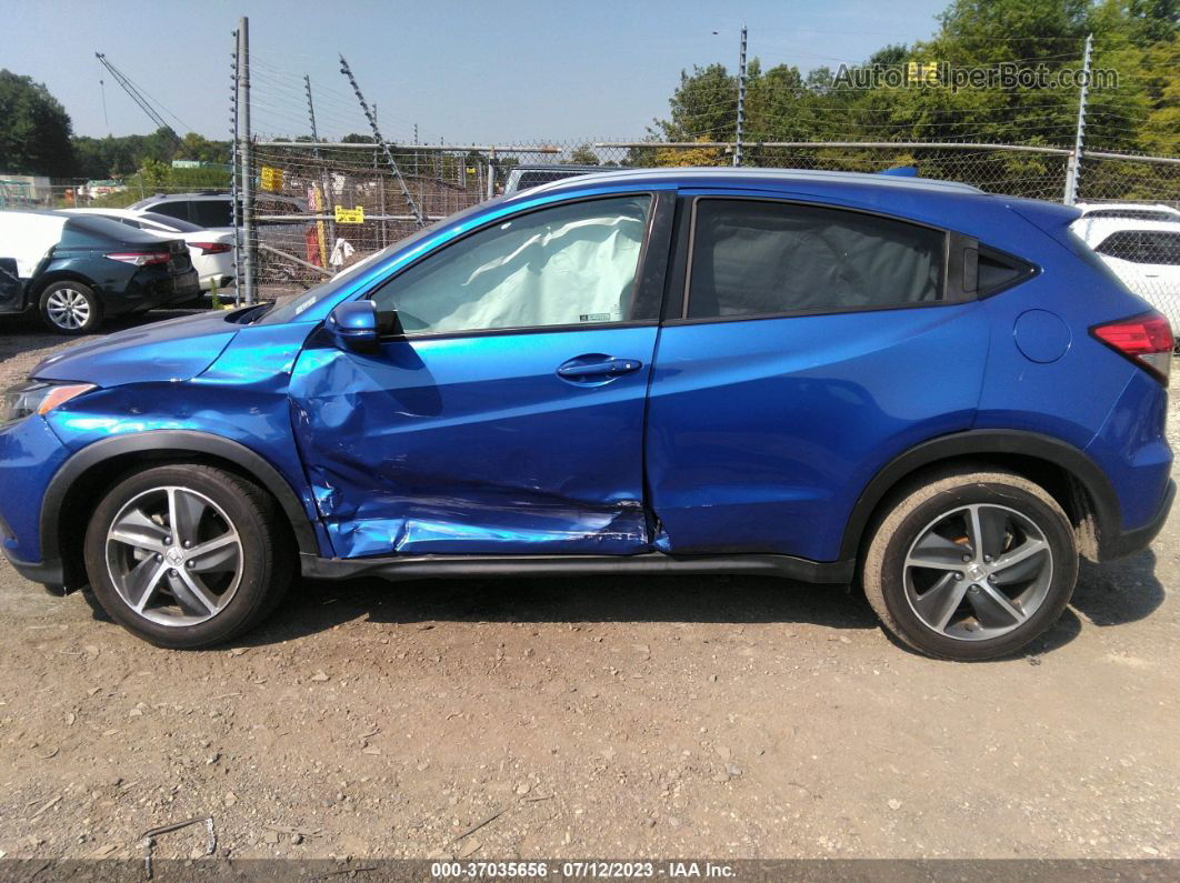 2021 Honda Hr-v Ex Синий vin: 3CZRU6H52MM709699