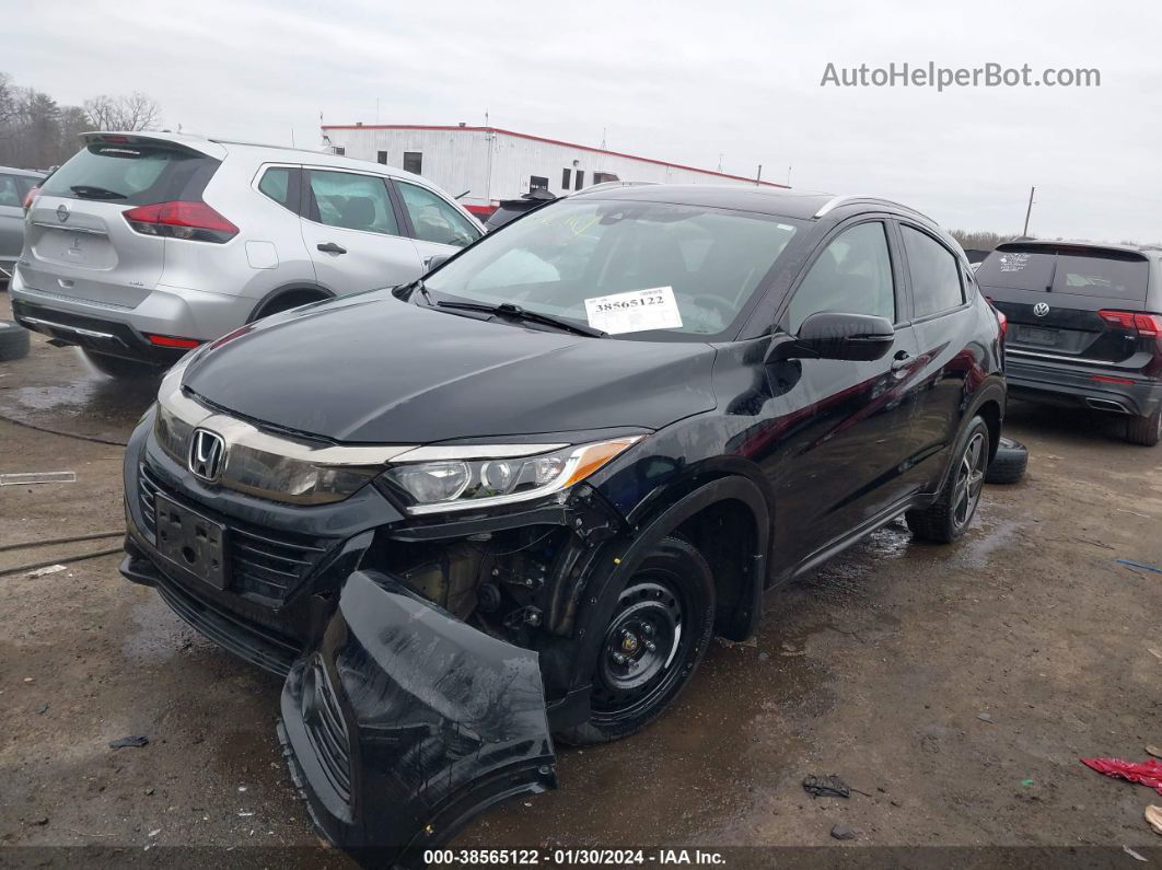 2021 Honda Hr-v Awd Ex Black vin: 3CZRU6H52MM712179