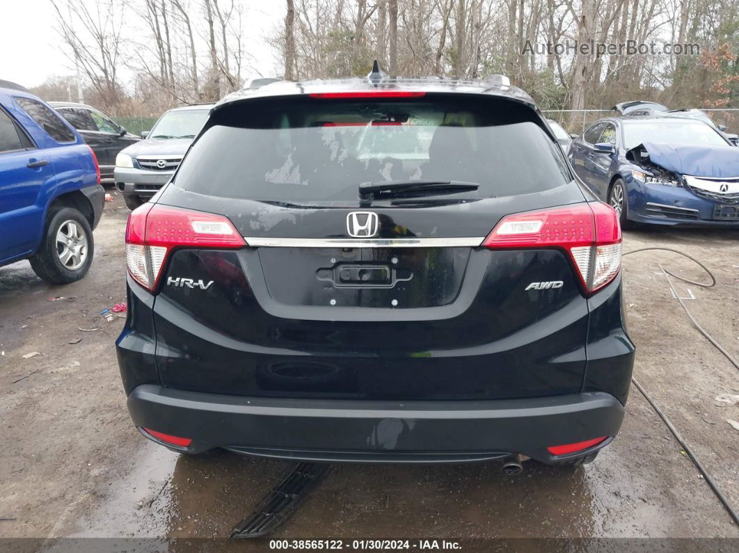 2021 Honda Hr-v Awd Ex Black vin: 3CZRU6H52MM712179