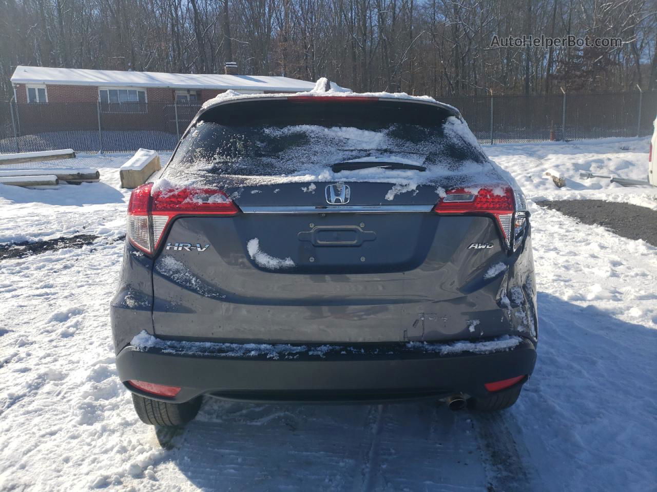 2021 Honda Hr-v Ex Gray vin: 3CZRU6H52MM713025