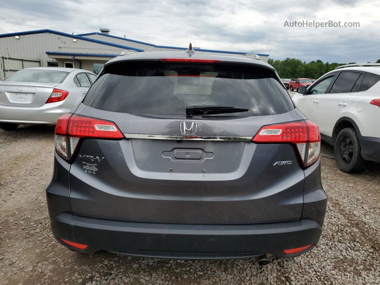 2021 Honda Hr-v Ex Gray vin: 3CZRU6H52MM719892