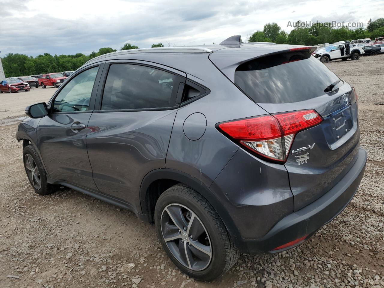 2021 Honda Hr-v Ex Gray vin: 3CZRU6H52MM719892