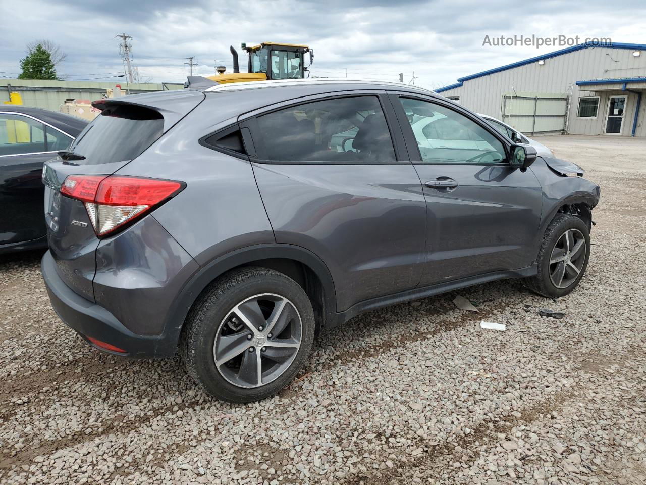 2021 Honda Hr-v Ex Gray vin: 3CZRU6H52MM719892