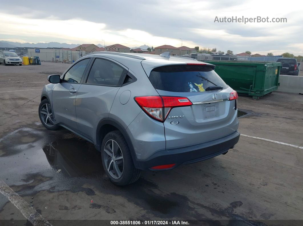 2021 Honda Hr-v Awd Ex Серебряный vin: 3CZRU6H52MM720461