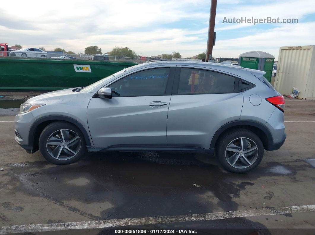 2021 Honda Hr-v Awd Ex Silver vin: 3CZRU6H52MM720461