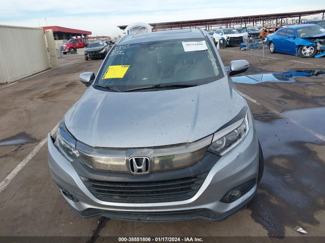 2021 Honda Hr-v Awd Ex Silver vin: 3CZRU6H52MM720461