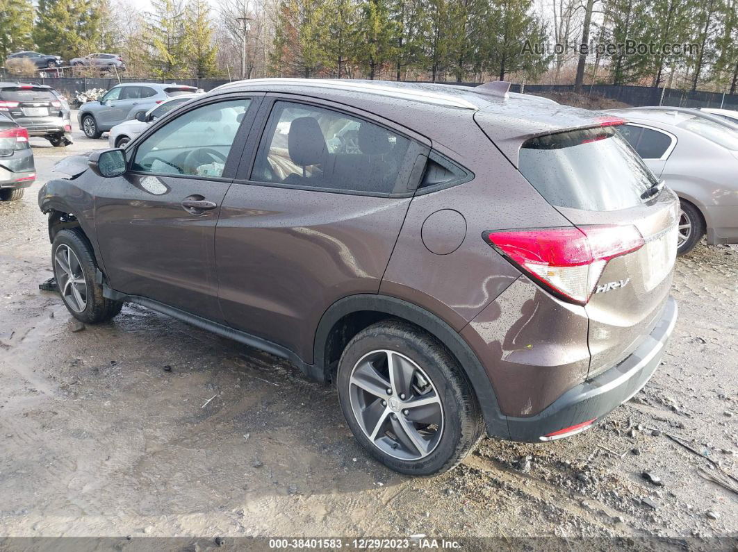 2021 Honda Hr-v Awd Ex Purple vin: 3CZRU6H52MM735834