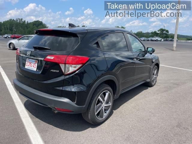 2021 Honda Hr-v Ex Black vin: 3CZRU6H52MM751953