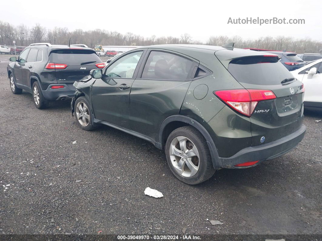 2016 Honda Hr-v Ex Green vin: 3CZRU6H53GM706377