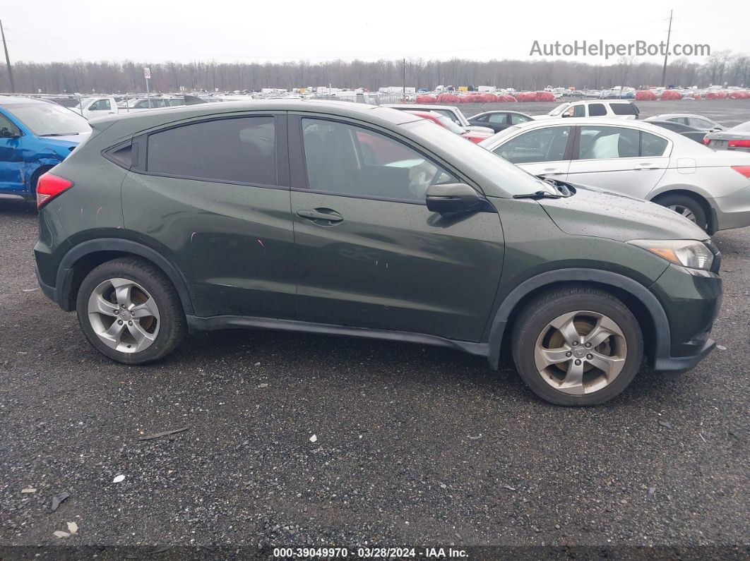 2016 Honda Hr-v Ex Green vin: 3CZRU6H53GM706377