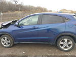 2016 Honda Hr-v Ex Blue vin: 3CZRU6H53GM715208