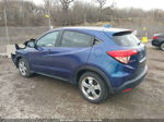 2016 Honda Hr-v Ex Blue vin: 3CZRU6H53GM715208