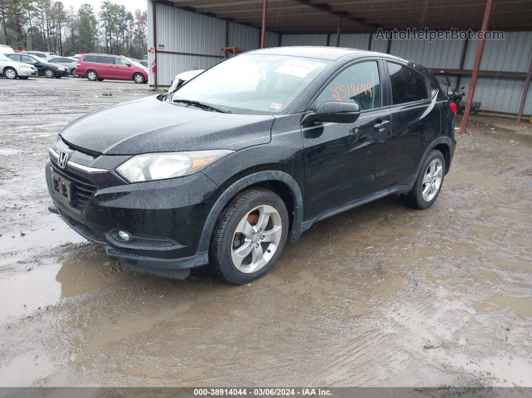 2016 Honda Hr-v Ex Black vin: 3CZRU6H53GM718058