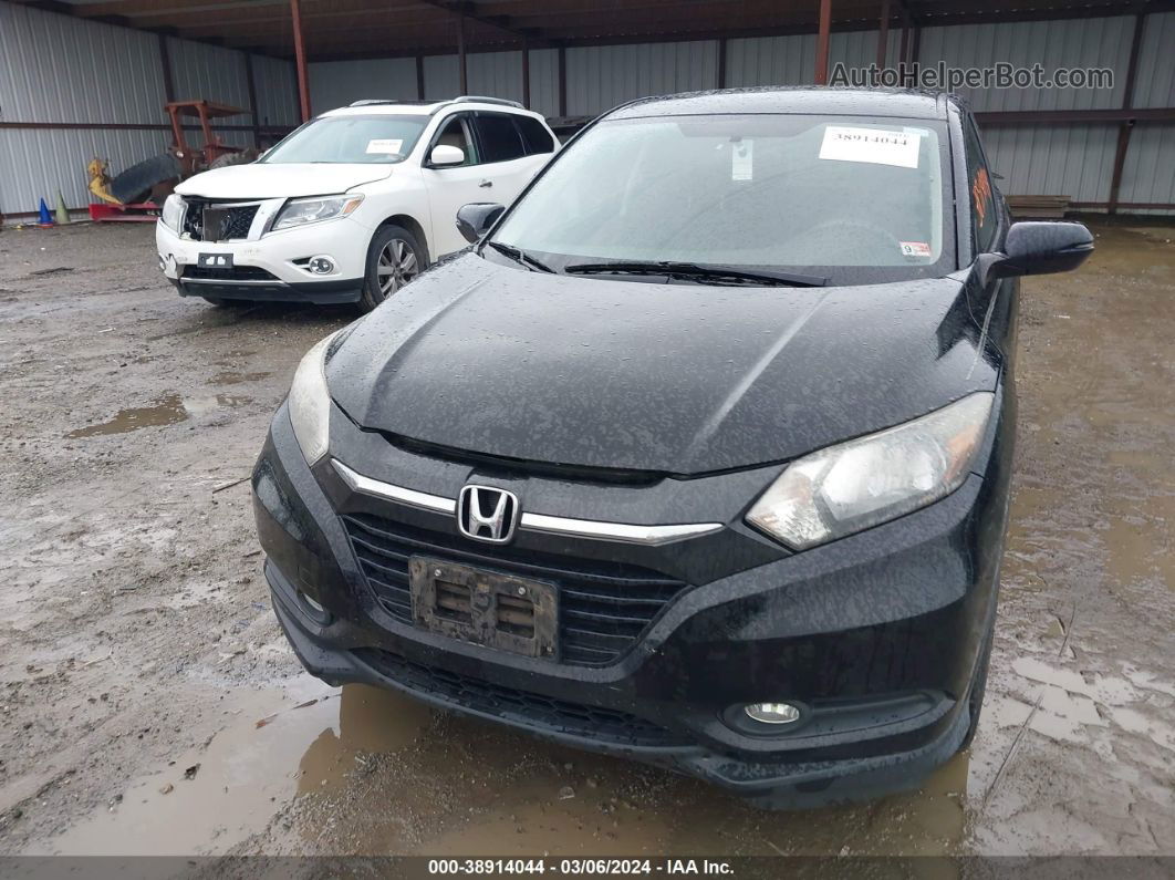 2016 Honda Hr-v Ex Black vin: 3CZRU6H53GM718058