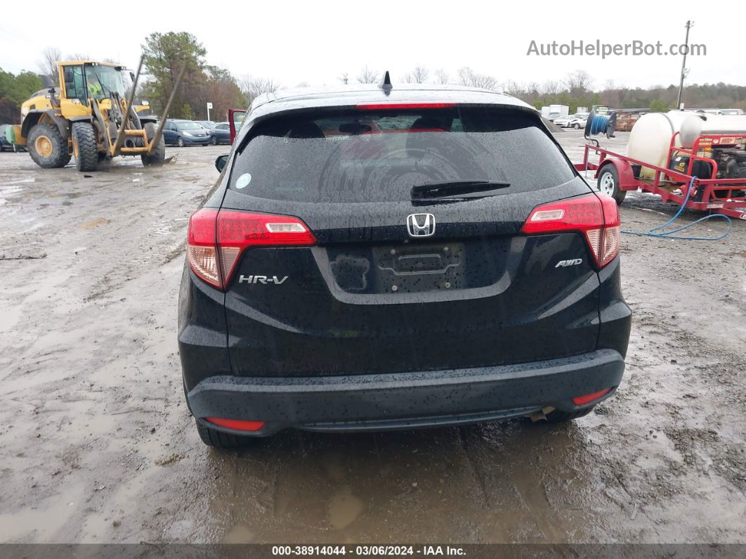 2016 Honda Hr-v Ex Black vin: 3CZRU6H53GM718058