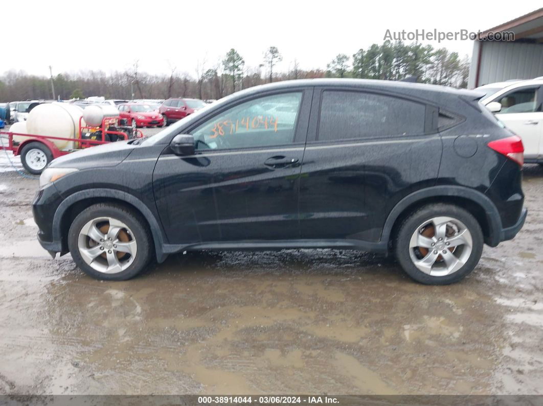 2016 Honda Hr-v Ex Black vin: 3CZRU6H53GM718058