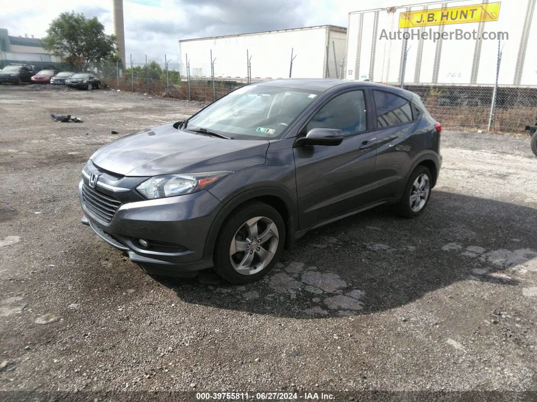 2016 Honda Hr-v Ex Серый vin: 3CZRU6H53GM760911