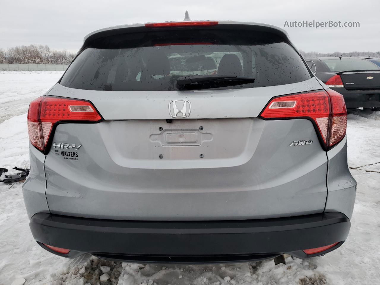 2017 Honda Hr-v Ex Silver vin: 3CZRU6H53HM702444