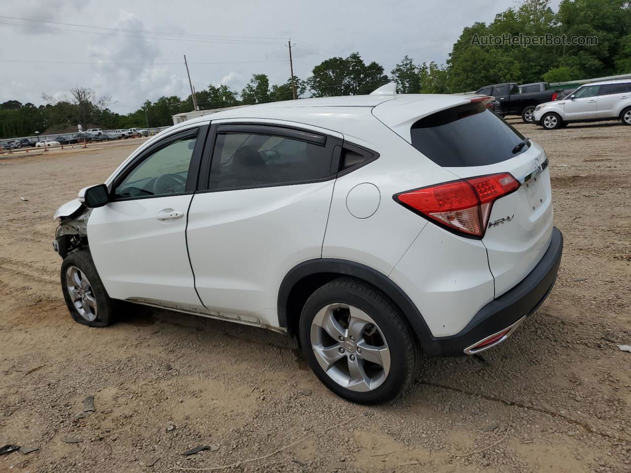 2017 Honda Hr-v Ex White vin: 3CZRU6H53HM720703