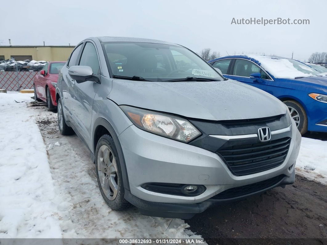 2017 Honda Hr-v Ex Silver vin: 3CZRU6H53HM733340