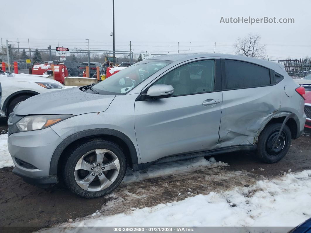 2017 Honda Hr-v Ex Silver vin: 3CZRU6H53HM733340