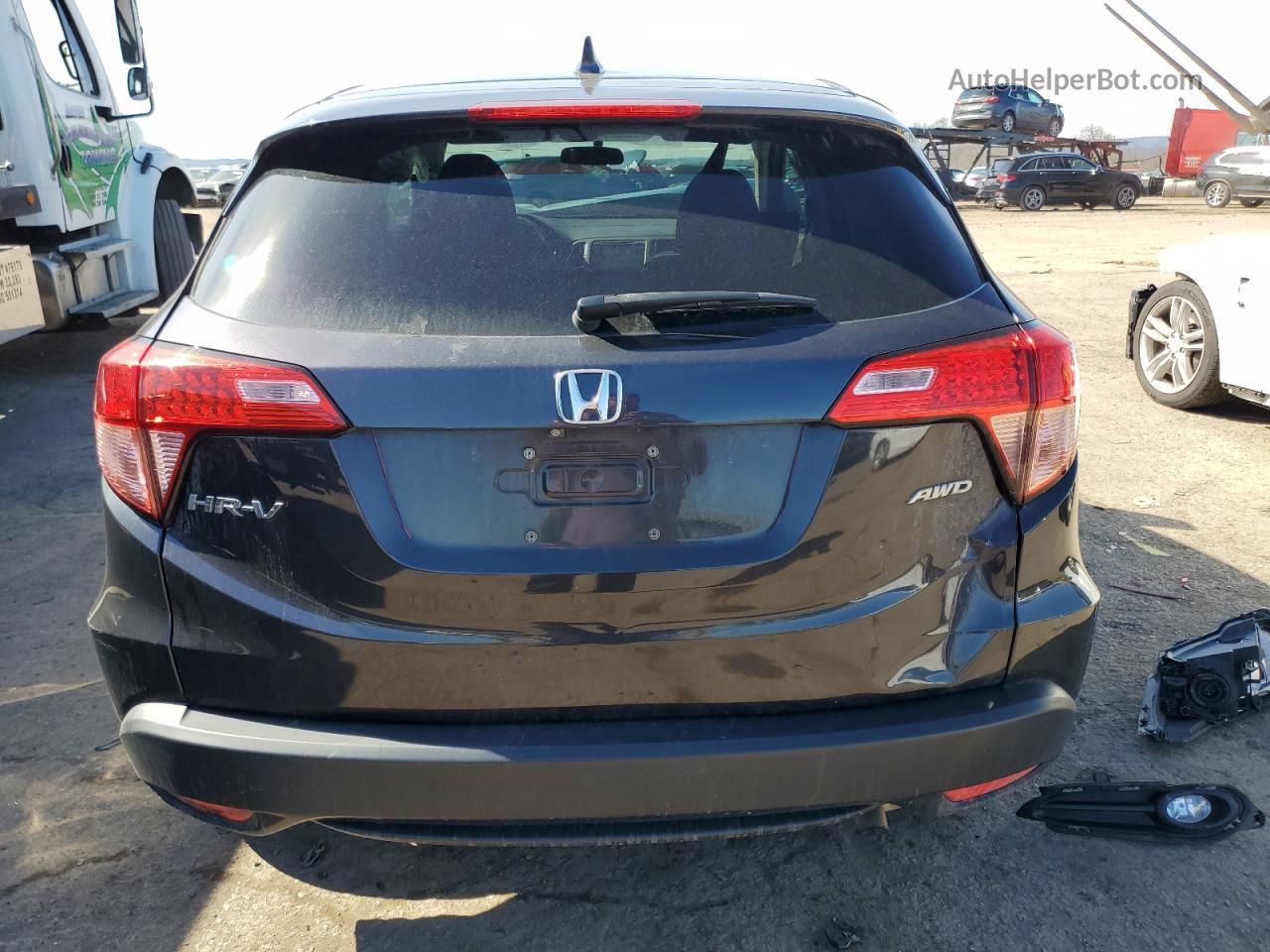 2018 Honda Hr-v Ex Black vin: 3CZRU6H53JG725887