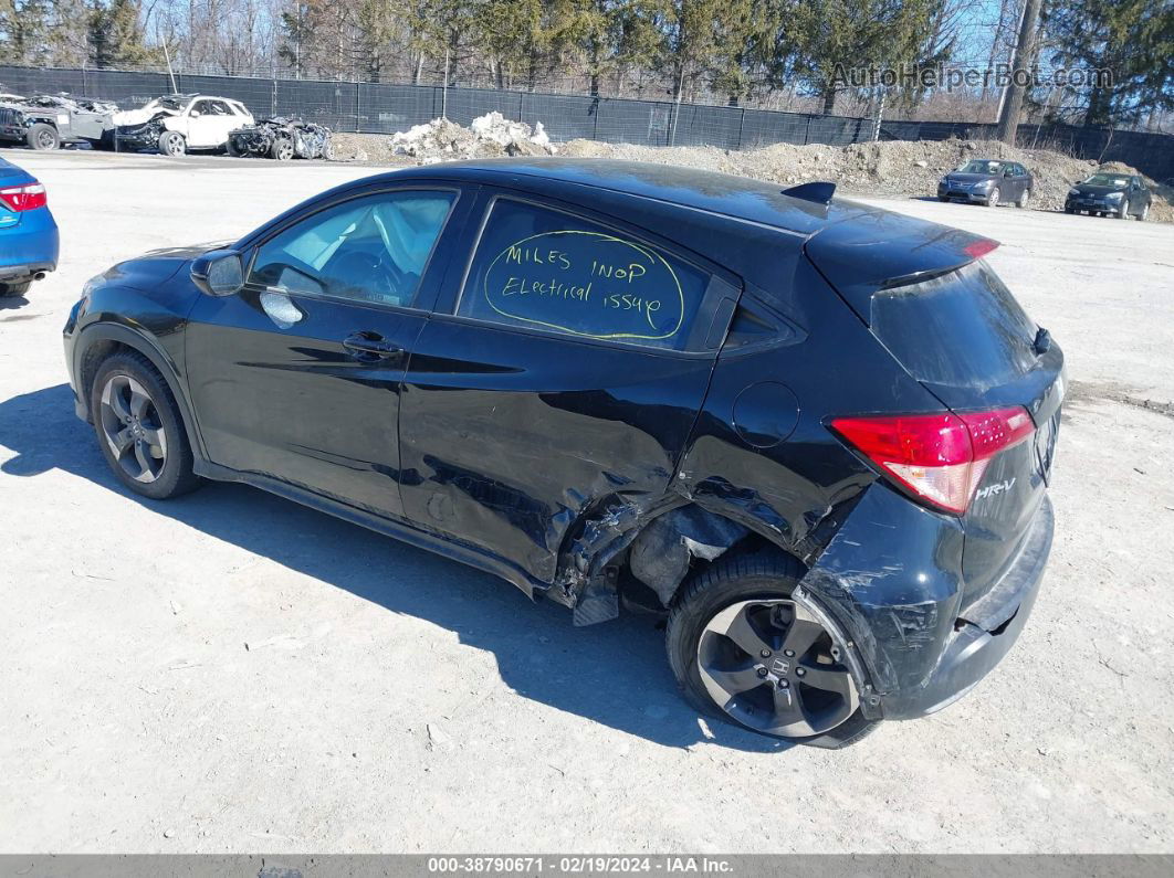 2018 Honda Hr-v Ex Black vin: 3CZRU6H53JM720187