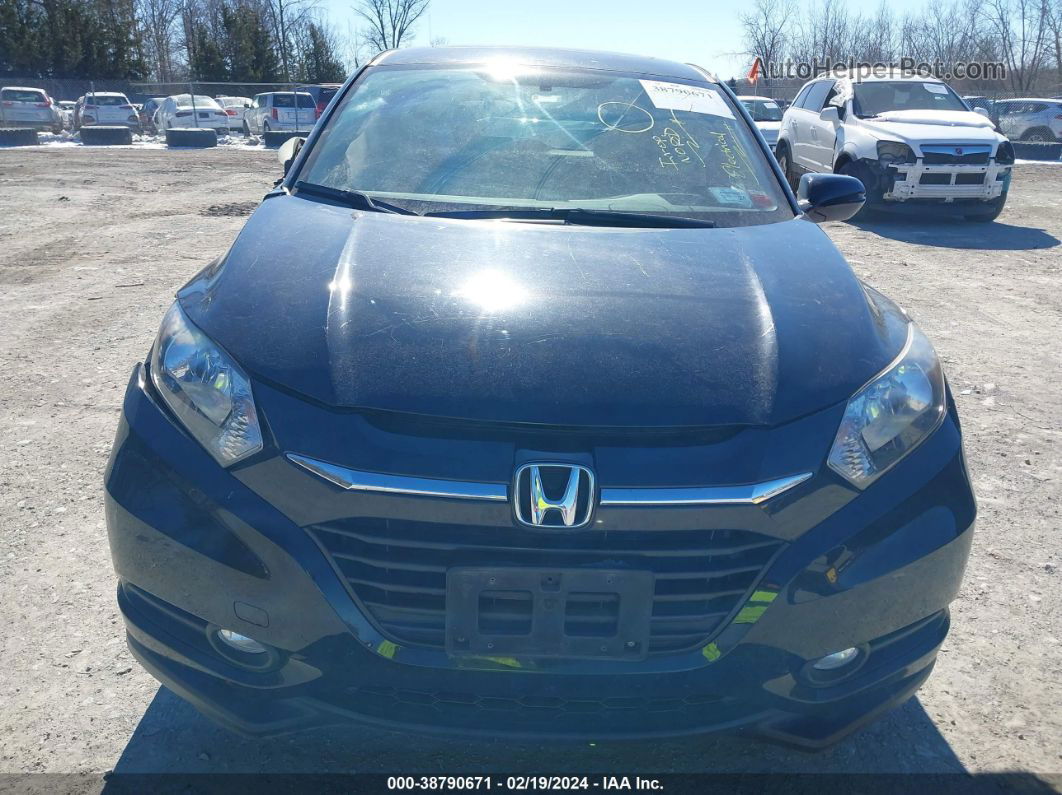 2018 Honda Hr-v Ex Black vin: 3CZRU6H53JM720187