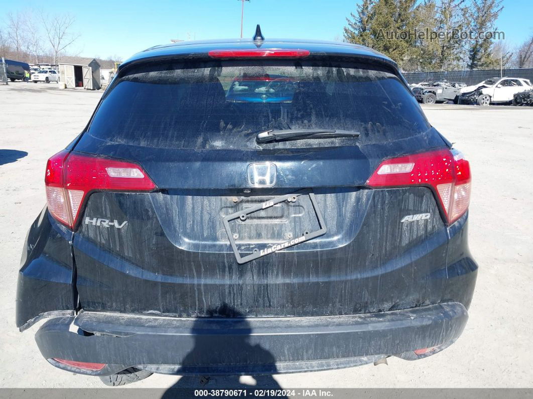 2018 Honda Hr-v Ex Black vin: 3CZRU6H53JM720187